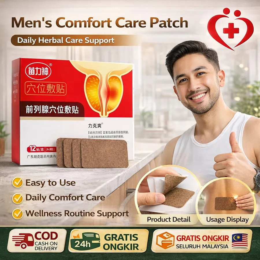 Patch Prostat Formula Herba — COD Longform v2 — poster sections